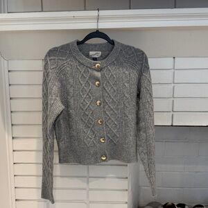 Women’s Cashmere-Like Cable Stitch Cardigan